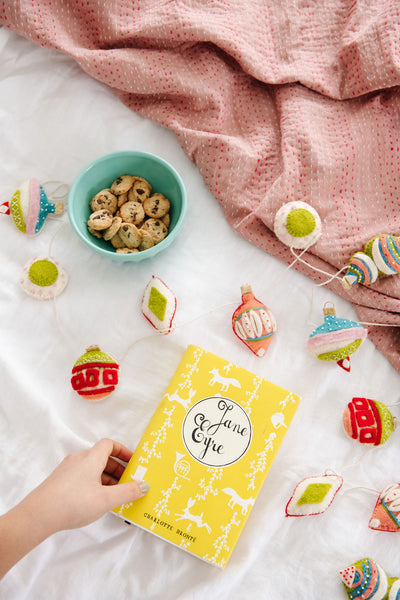 Vintage Ornament Felt Garland