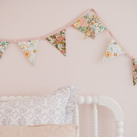 Spring Floral Pennant